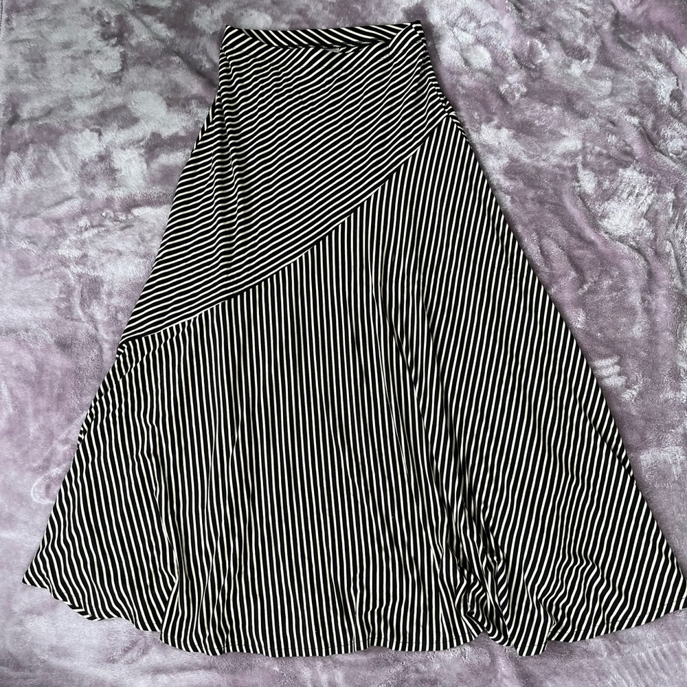 Chico’s striped maxi skirt